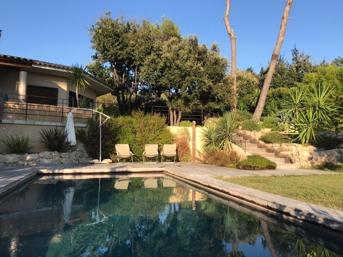 Villa L'Ensoleillee Roquefort Les Pins Exterior foto